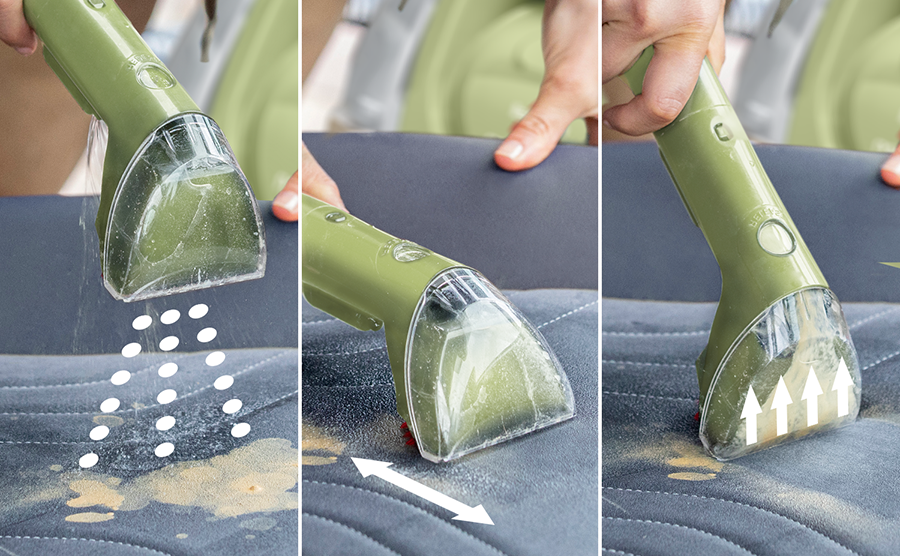 Triple Action™ Cleaning System