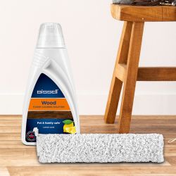 CrossWave Cordless Max & HydroSteam Pet Brush Roll - Wood Floor 