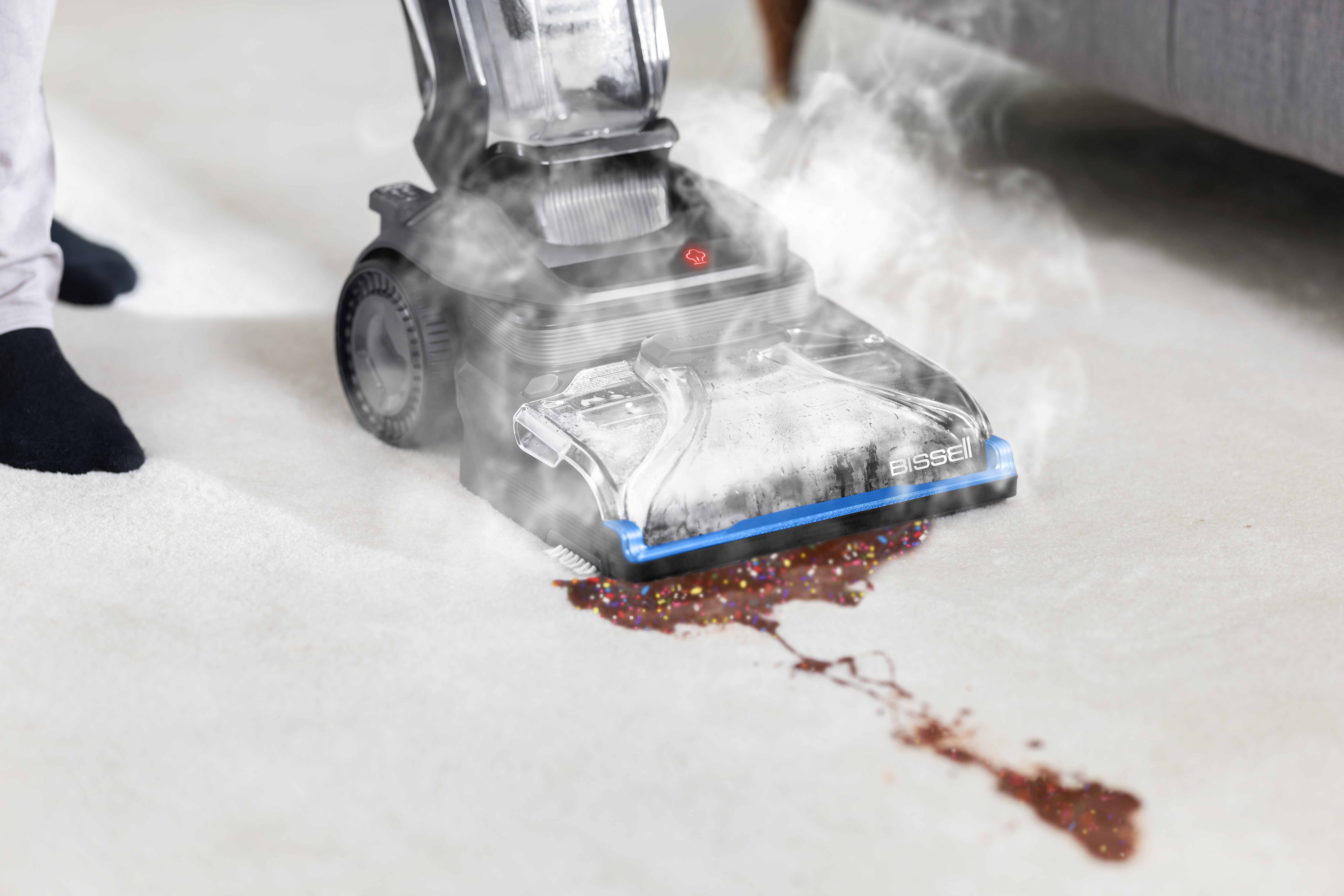 The Ultimate Steam Carpet Cleaner with HydroSteam™ Technology